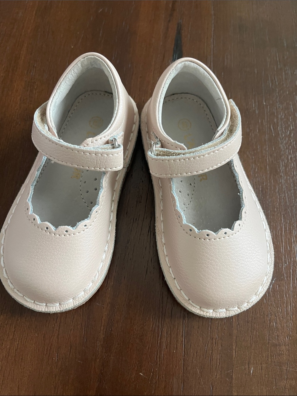 L’Amour Caitlin Scalloped Mary Jane